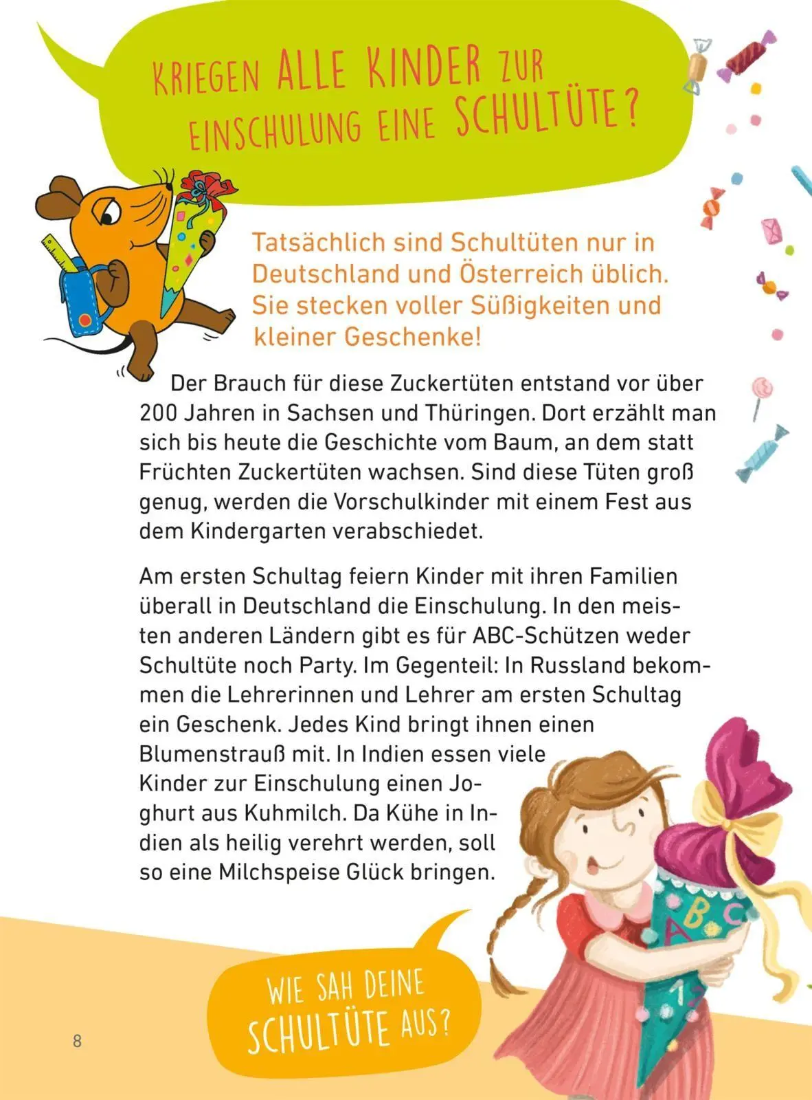 Bild: 9783551255372 | Frag doch mal ... die Maus: Die wichtigsten Fragen zum Schulanfang