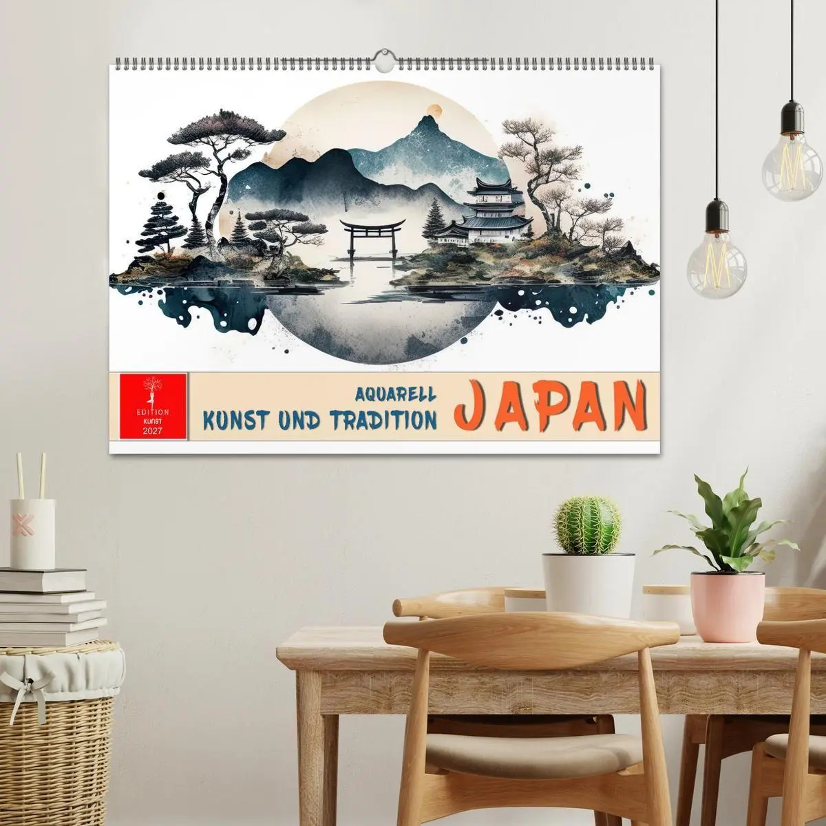 Bild: 9783569005372 | Japan - Aquarell Kunst und Tradition (Wandkalender 2027 DIN A2...