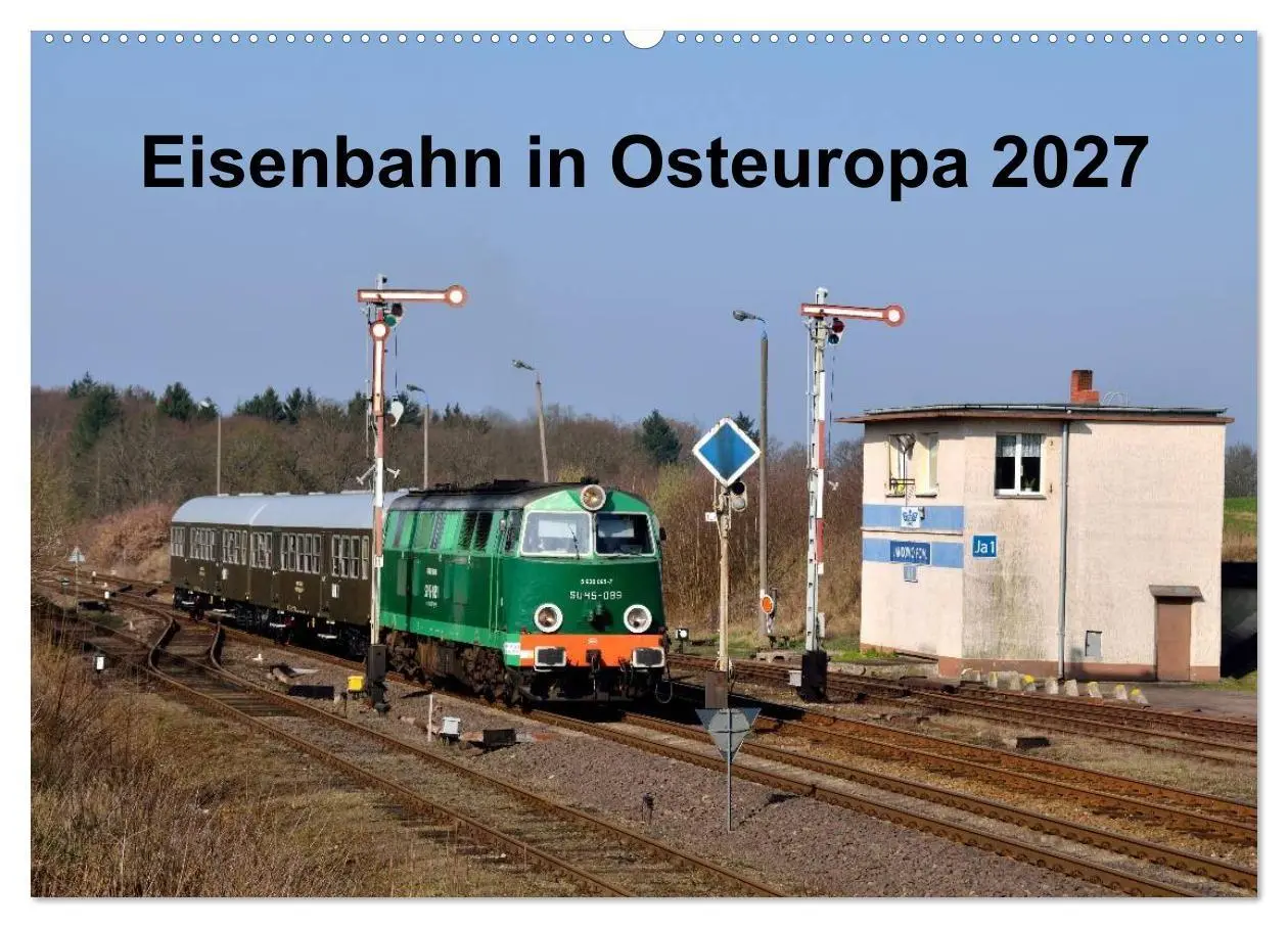 Cover: 9783594065372 | Eisenbahn Kalender 2027 - Oberlausitz und Nachbarländer...