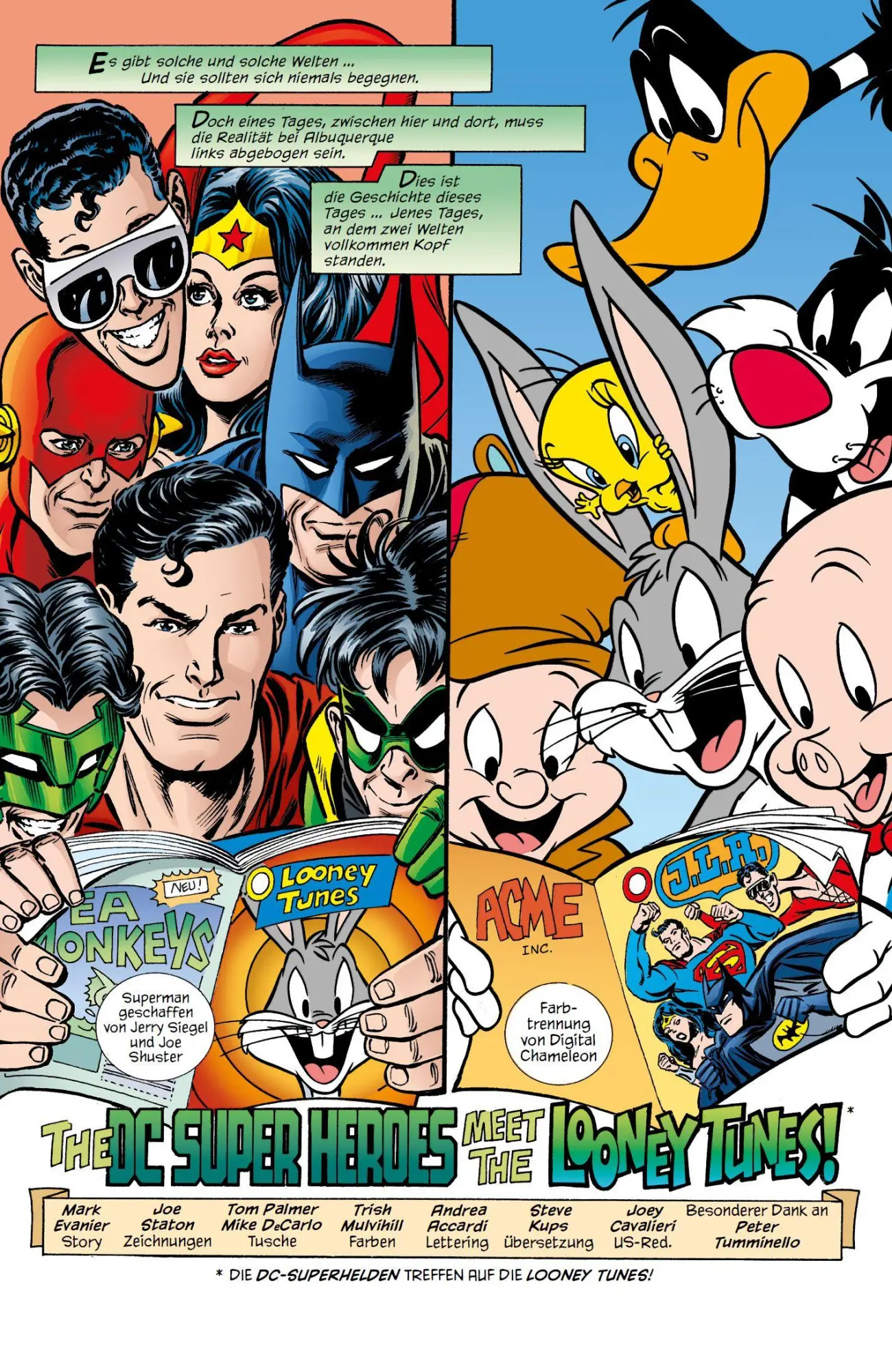 Bild: 9783741645372 | Superman &amp; Bugs Bunny | Mark Evanier (u. a.) | Taschenbuch | 108 S.