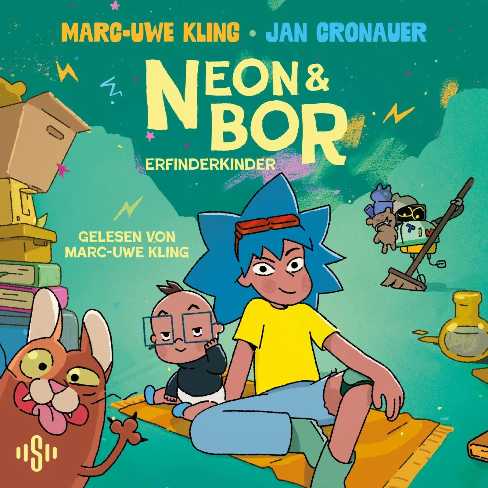 Cover: 9783745605372 | Neon und Bor | Erfinderkinder: 2 CDs | Marc-Uwe Kling (u. a.) | CD