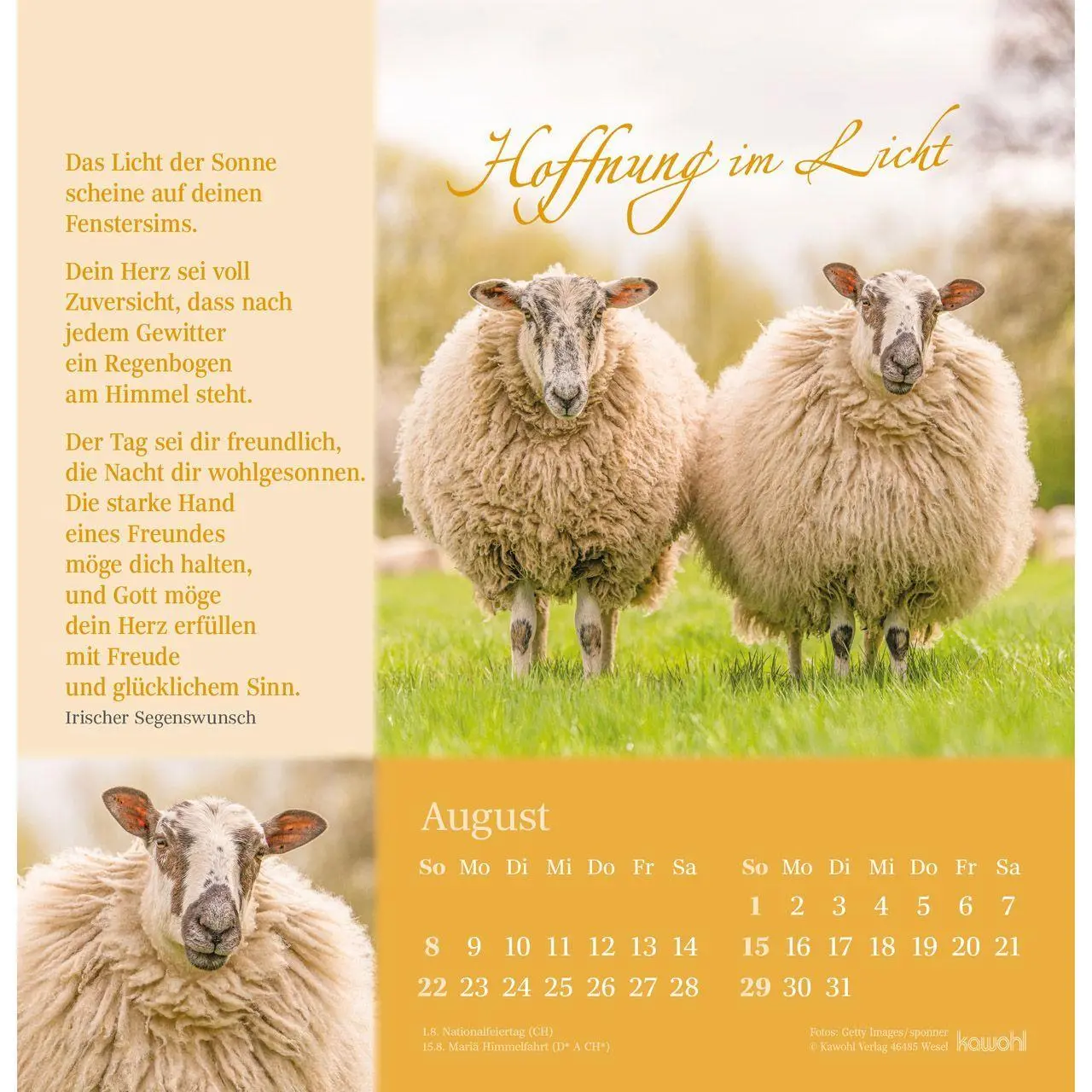 Bild: 9783754825372 | Sei behütet auf allen Wegen 2027 | Impulse und Gedanken aus Psalm 23