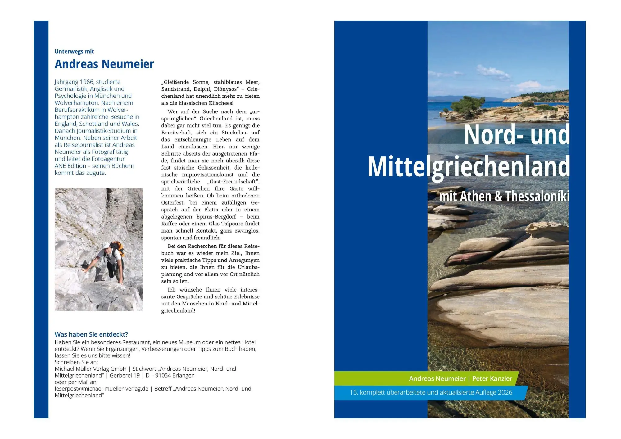 Bild: 9783966855372 | MICHAEL MÜLLER Reiseführer Nord- und Mittelgriechenland | Taschenbuch