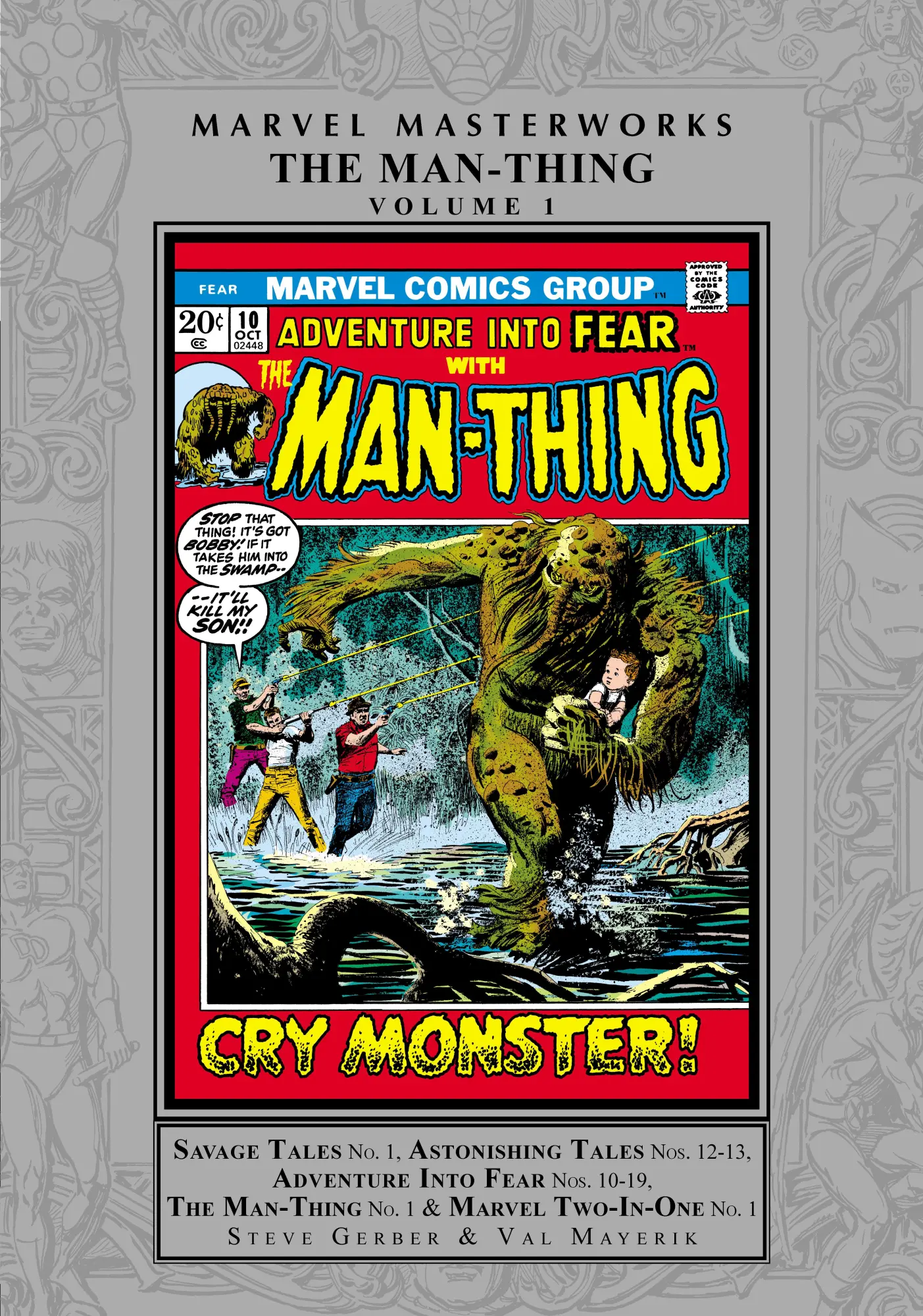 Cover: 9781302955472 | Marvel Masterworks: The Man-Thing Vol. 1 | Steve Gerber (u. a.) | Buch