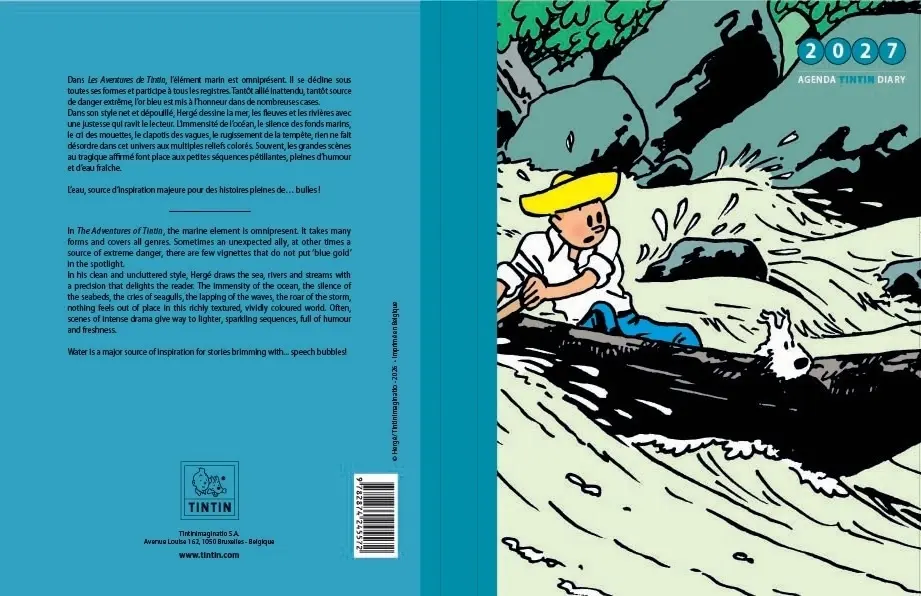Cover: 9782874245572 | Tim &amp; Struppi Agenda 2027 Groß | Hergé | Taschenbuch | 152 S. | 2026