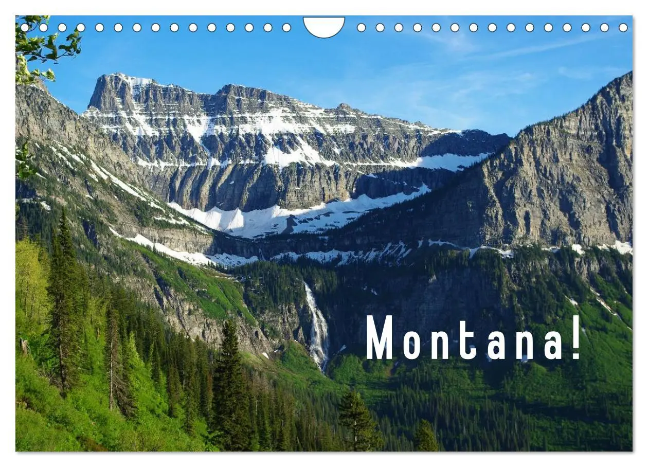 Cover: 9783516205572 | Montana! (Wandkalender 2026 DIN A4 quer), CALVENDO Monatskalender