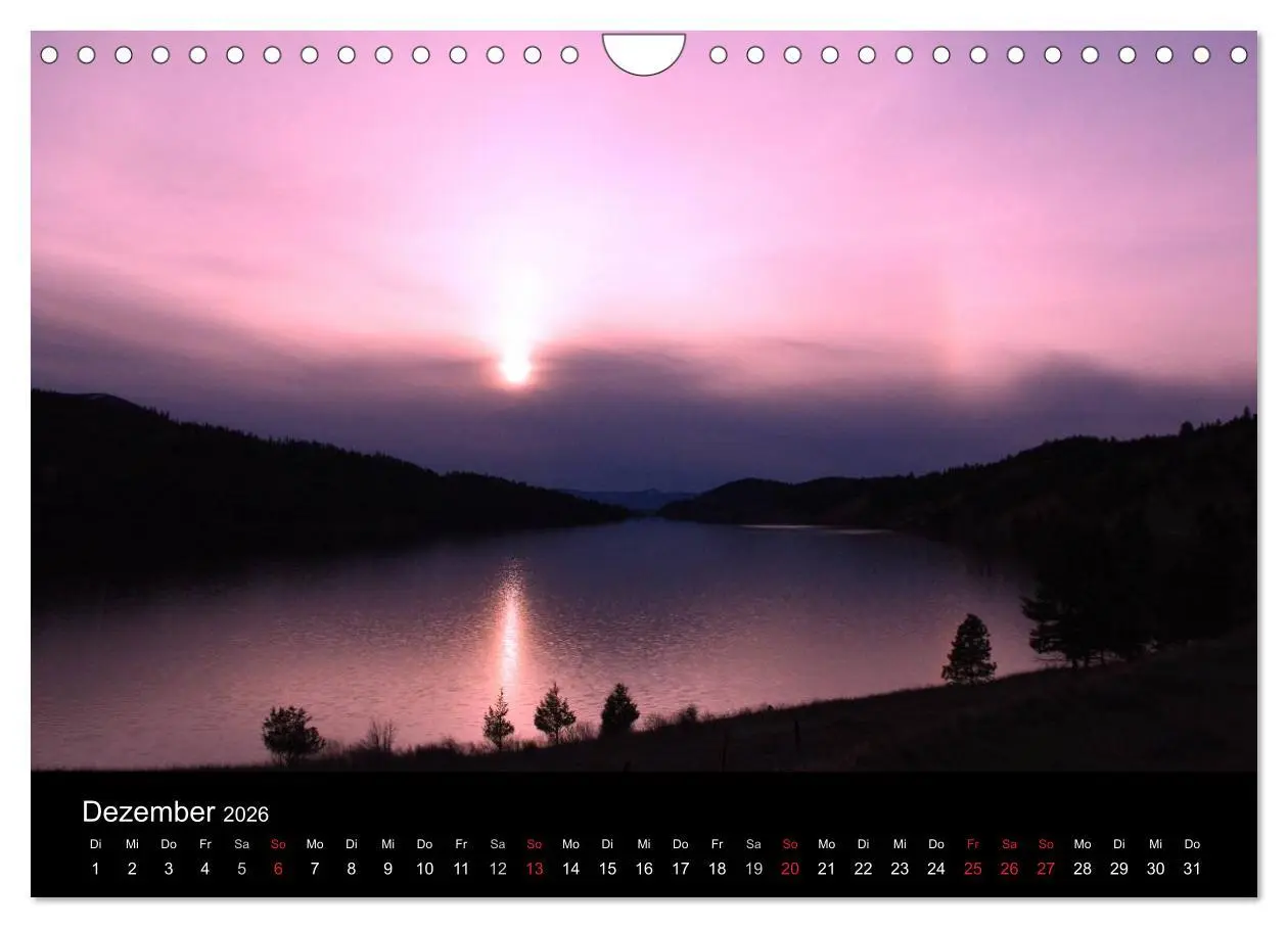 Bild: 9783516205572 | Montana! (Wandkalender 2026 DIN A4 quer), CALVENDO Monatskalender