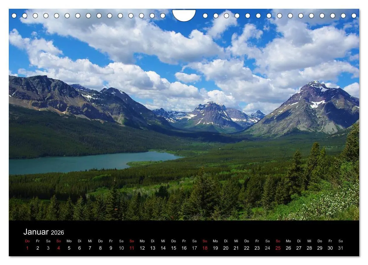 Bild: 9783516205572 | Montana! (Wandkalender 2026 DIN A4 quer), CALVENDO Monatskalender