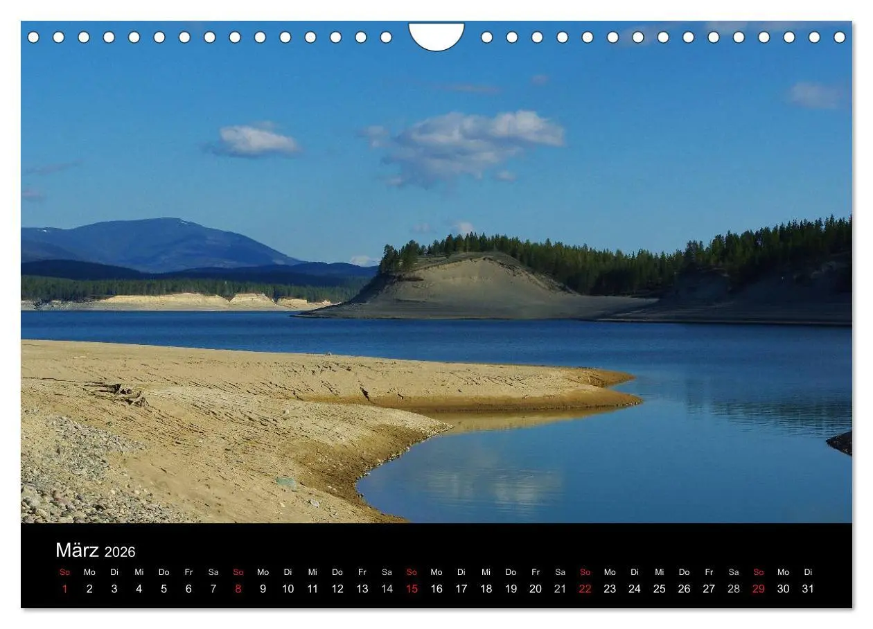 Bild: 9783516205572 | Montana! (Wandkalender 2026 DIN A4 quer), CALVENDO Monatskalender