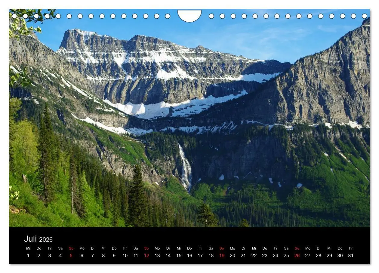 Bild: 9783516205572 | Montana! (Wandkalender 2026 DIN A4 quer), CALVENDO Monatskalender