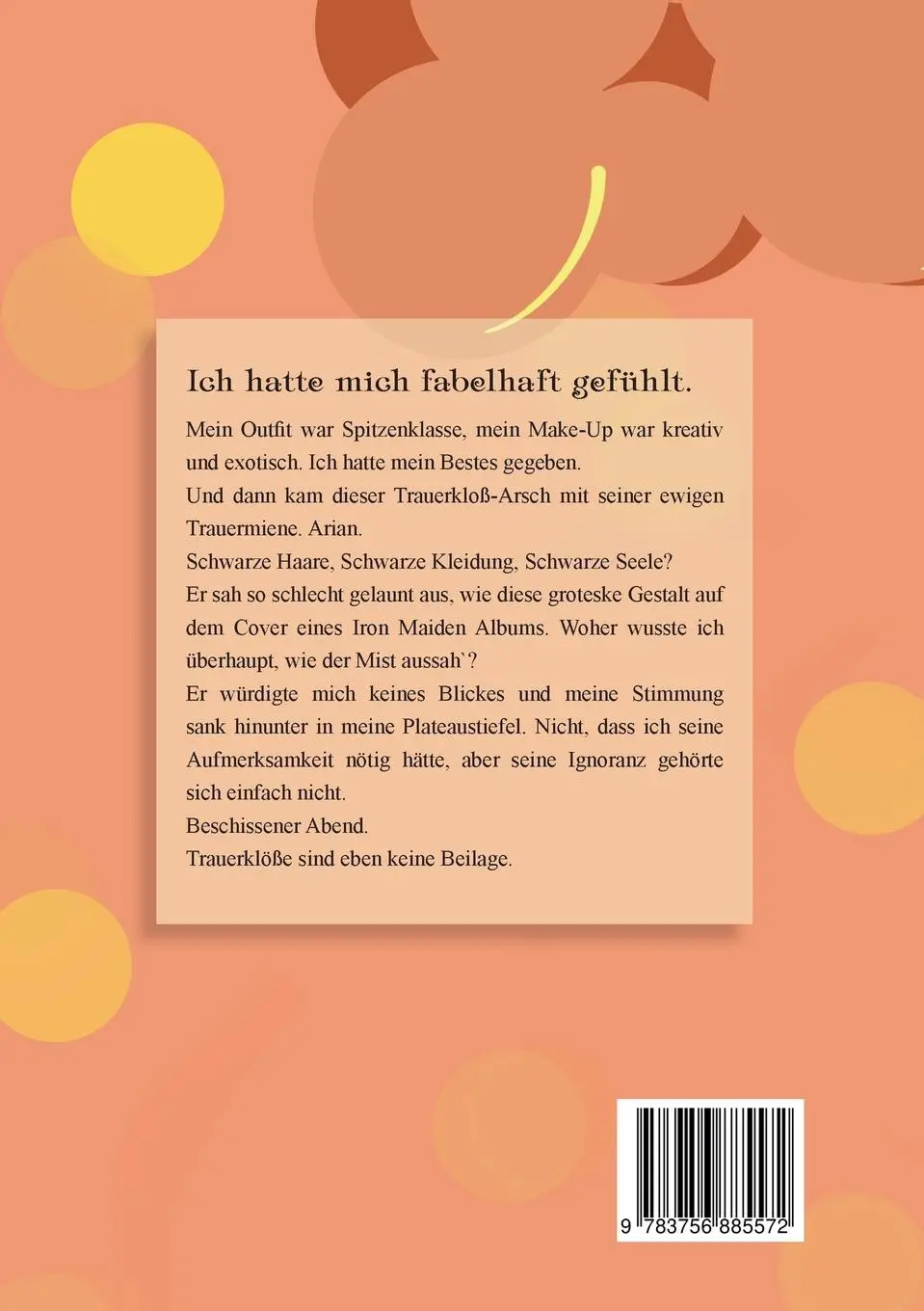 Rückseite: 9783756885572 | Romeo und Beinbruch | Ves Liebig | Taschenbuch | Paperback | 228 S.