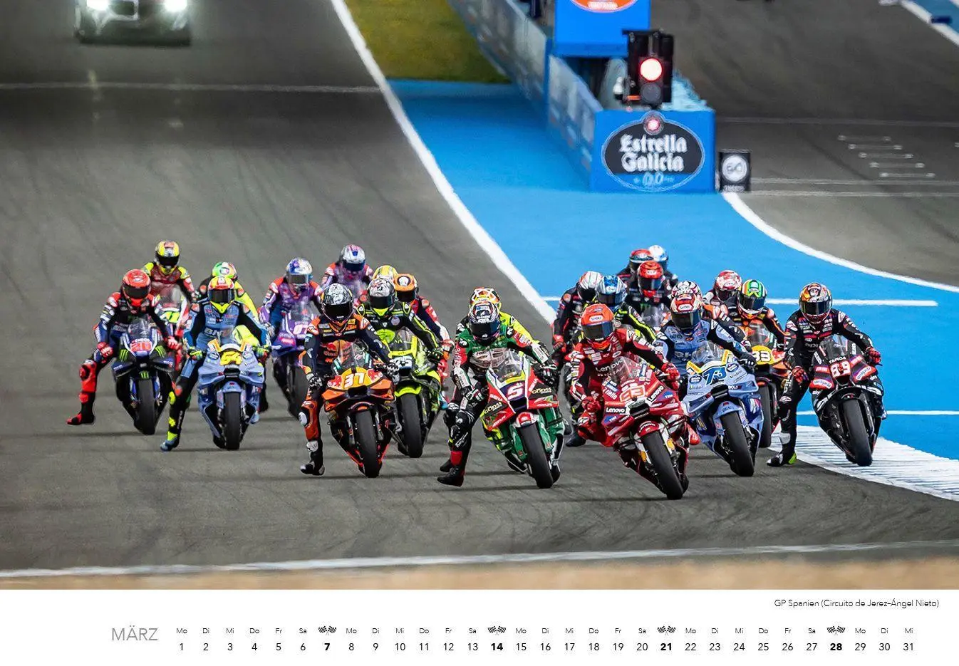 Bild: 9783960585572 | Motorrad Grand Prix Kalender 2027 | Ronny Lekl | Kalender | 14 S.