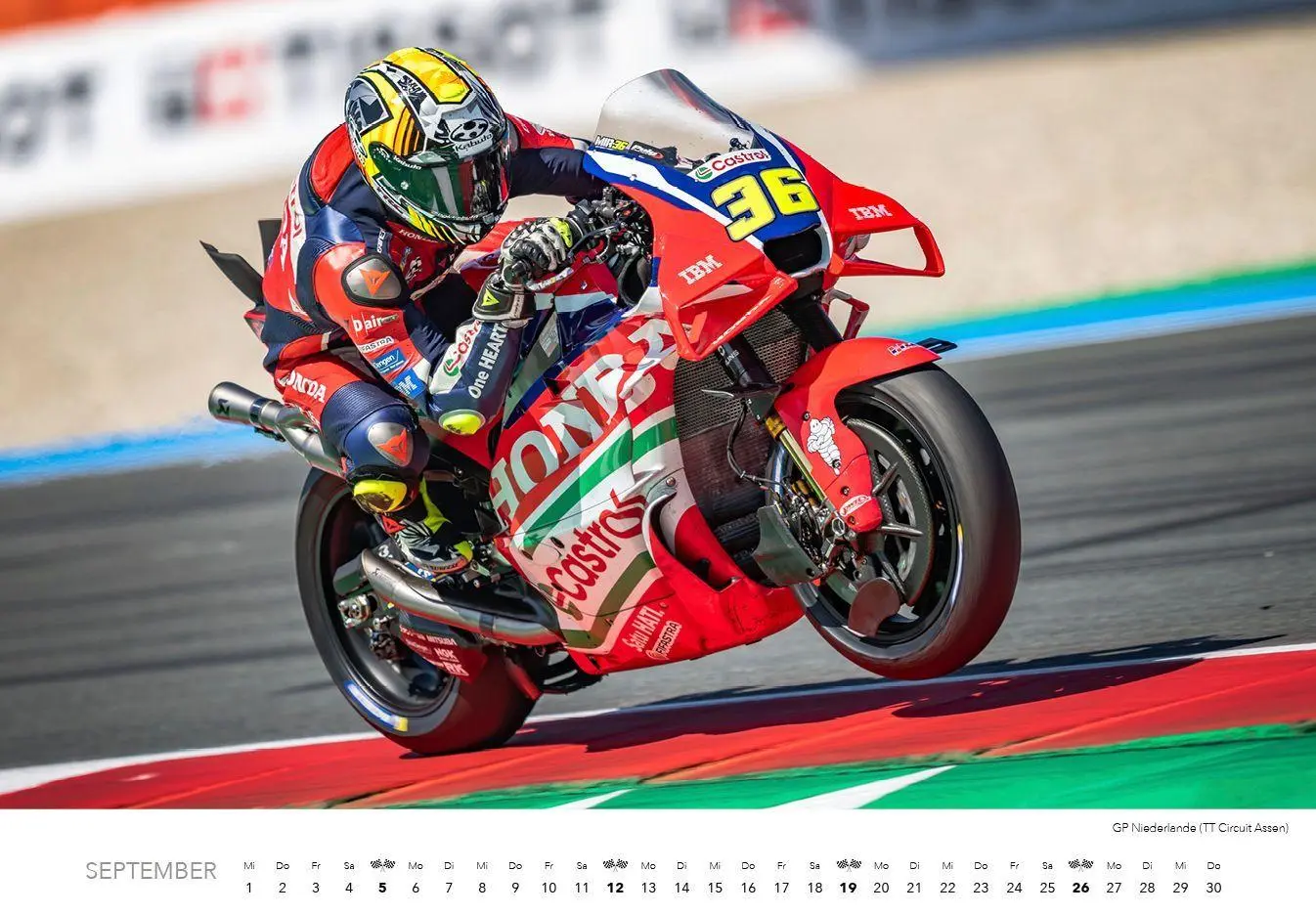 Bild: 9783960585572 | Motorrad Grand Prix Kalender 2027 | Ronny Lekl | Kalender | 14 S.