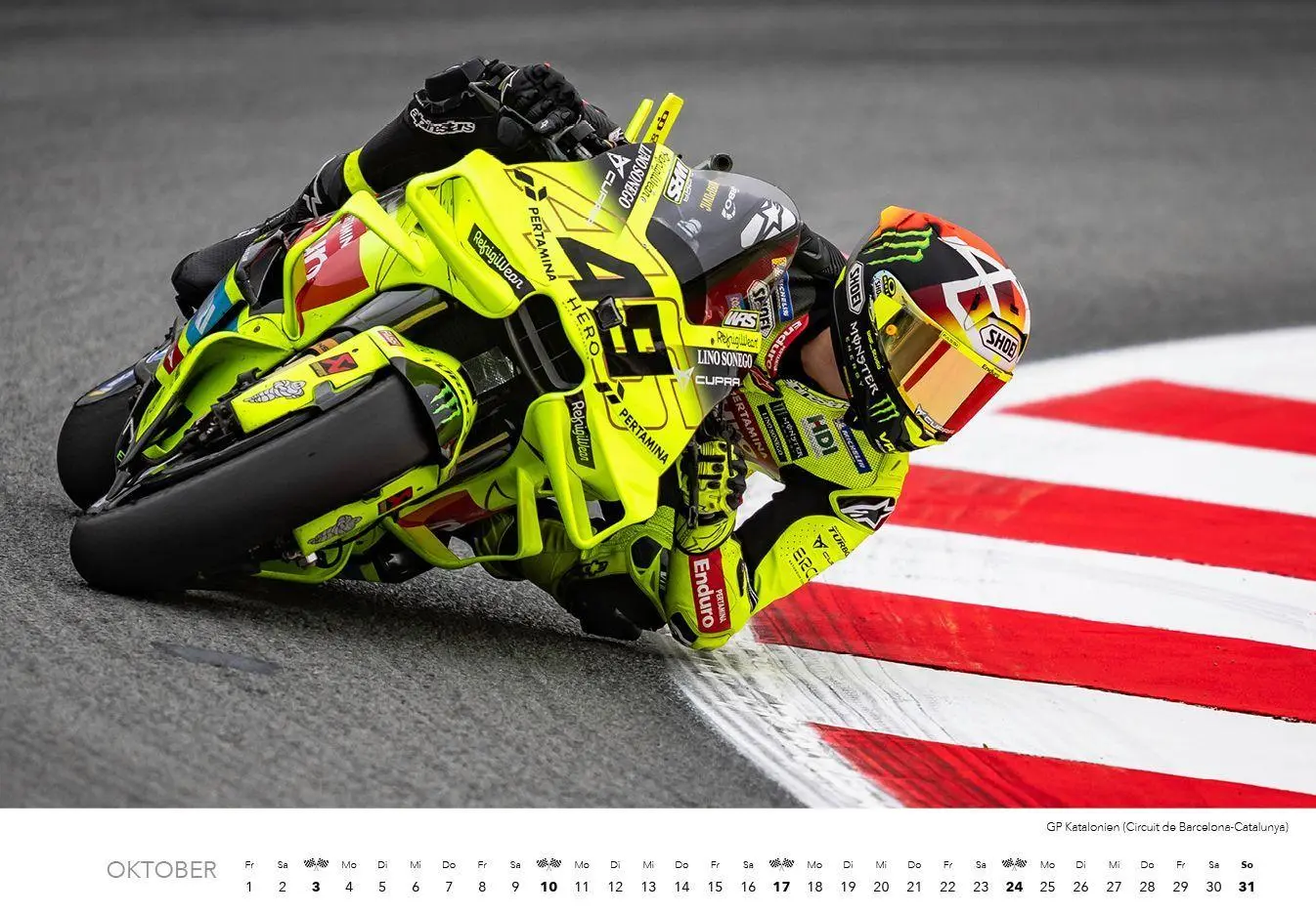 Bild: 9783960585572 | Motorrad Grand Prix Kalender 2027 | Ronny Lekl | Kalender | 14 S.
