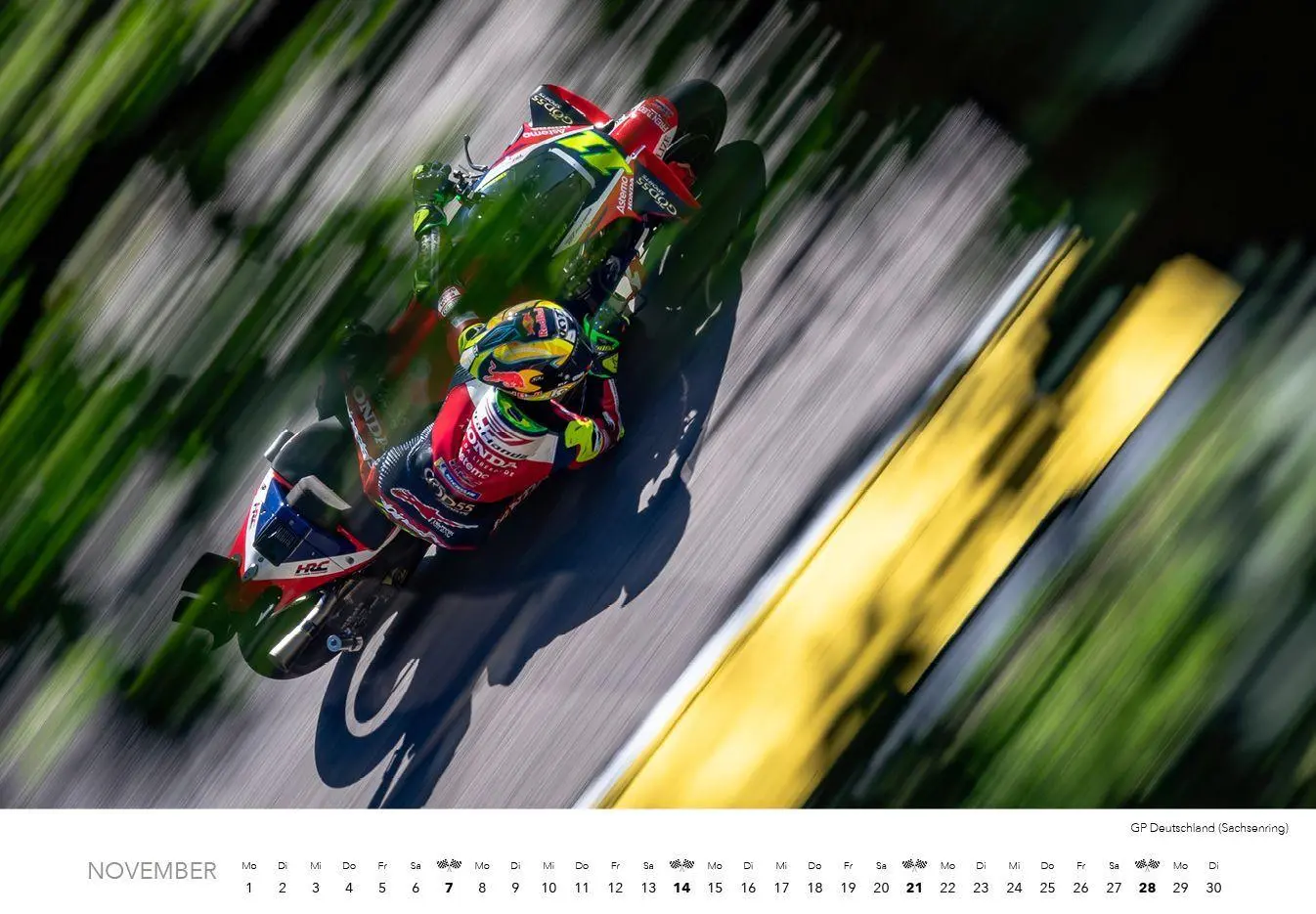 Bild: 9783960585572 | Motorrad Grand Prix Kalender 2027 | Ronny Lekl | Kalender | 14 S.