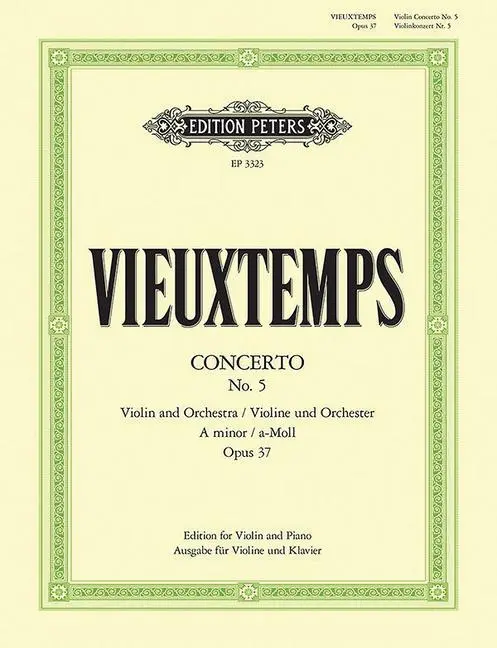 Cover: 9790014015572 | Concert A Op.37 | Henri Vieuxtemps | Taschenbuch | Buch | Englisch