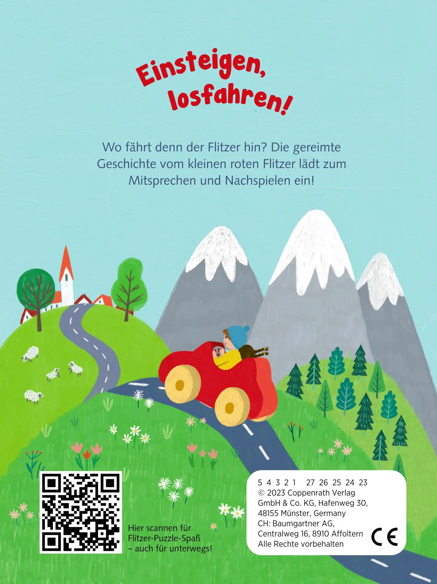 Rückseite: 9783649645672 | Mein kleiner roter Flitzer | Tina Schulte | Buch | 12 S. | Deutsch