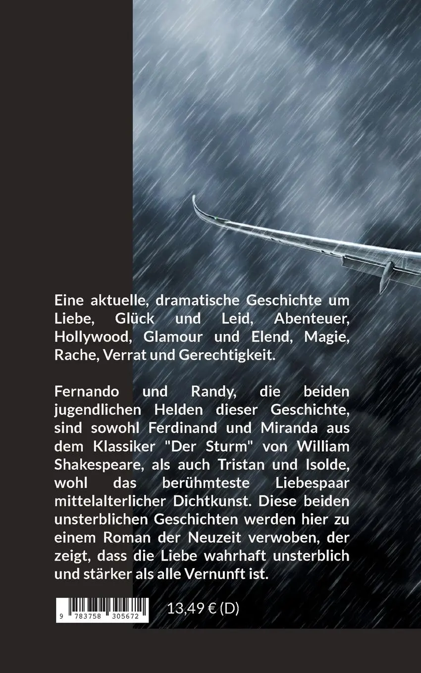 Rückseite: 9783758305672 | Der Sturm | Zeitlose Liebesgeschichte modern interpretiert | Fritz