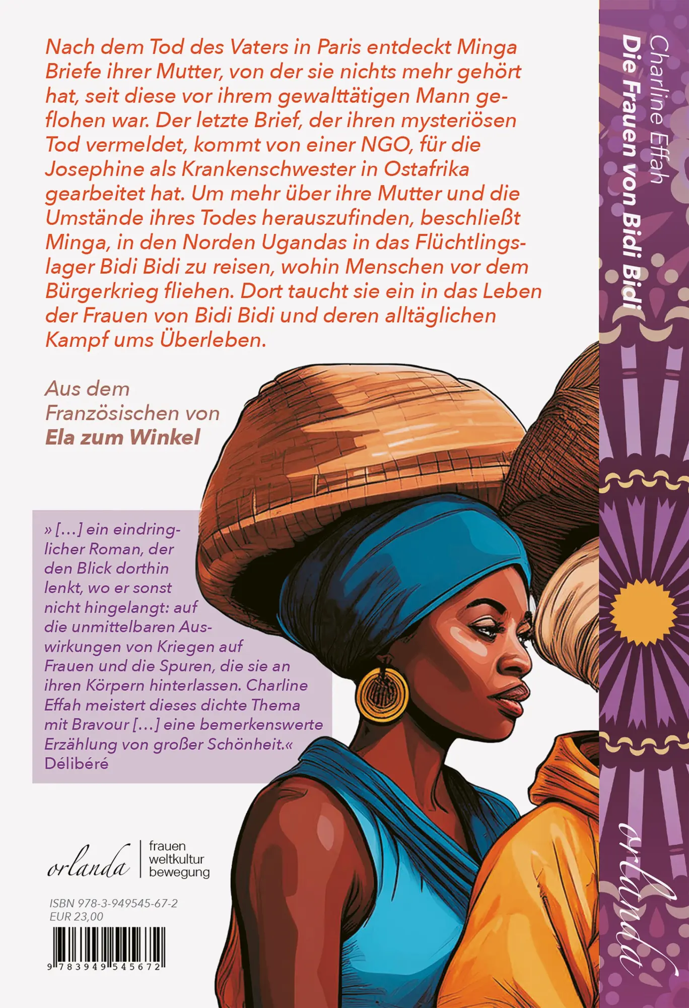 Rückseite: 9783949545672 | Die Frauen von Bidi Bidi | Roman | Charline Effah | Buch | welt bewegt