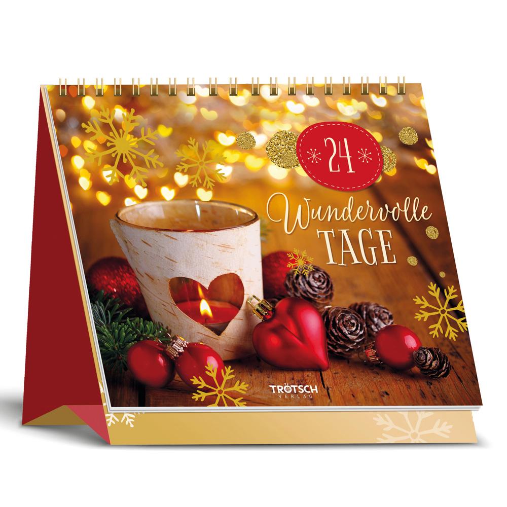 Cover: 9783965525672 | Trötsch Adventskalender 24 wundervolle Tage | Aufstelladventskalender