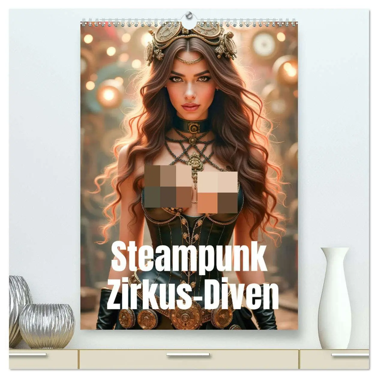 Cover: 9783457265772 | Steampunk Zirkus-Diven (hochwertiger Premium Wandkalender 2026 DIN...
