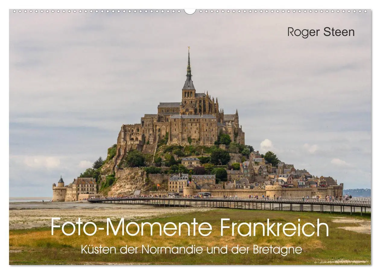 Cover: 9783457885772 | Küsten der Normandie und der Bretagne (Wandkalender 2026 DIN A2...
