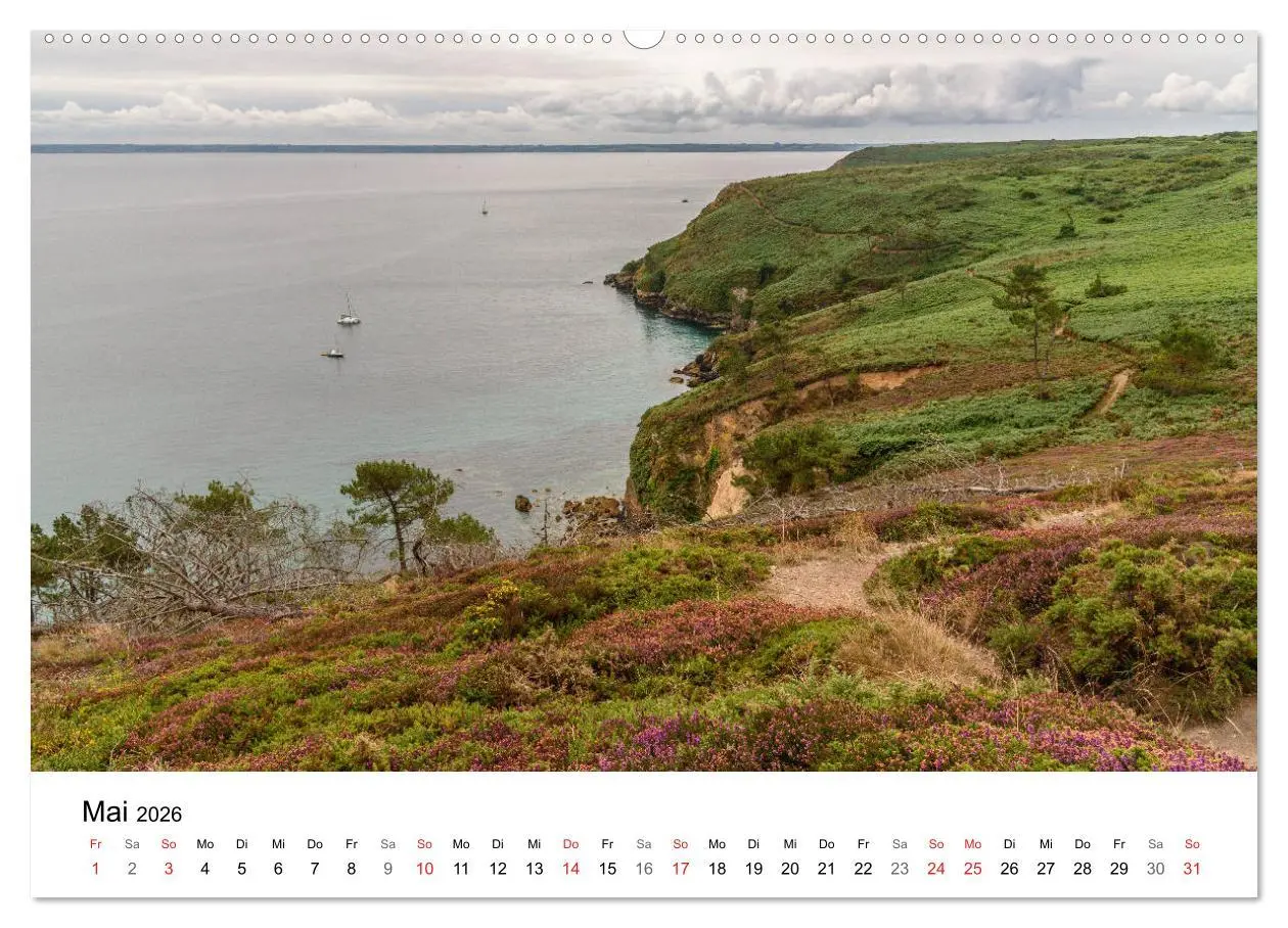 Bild: 9783457885772 | Küsten der Normandie und der Bretagne (Wandkalender 2026 DIN A2...