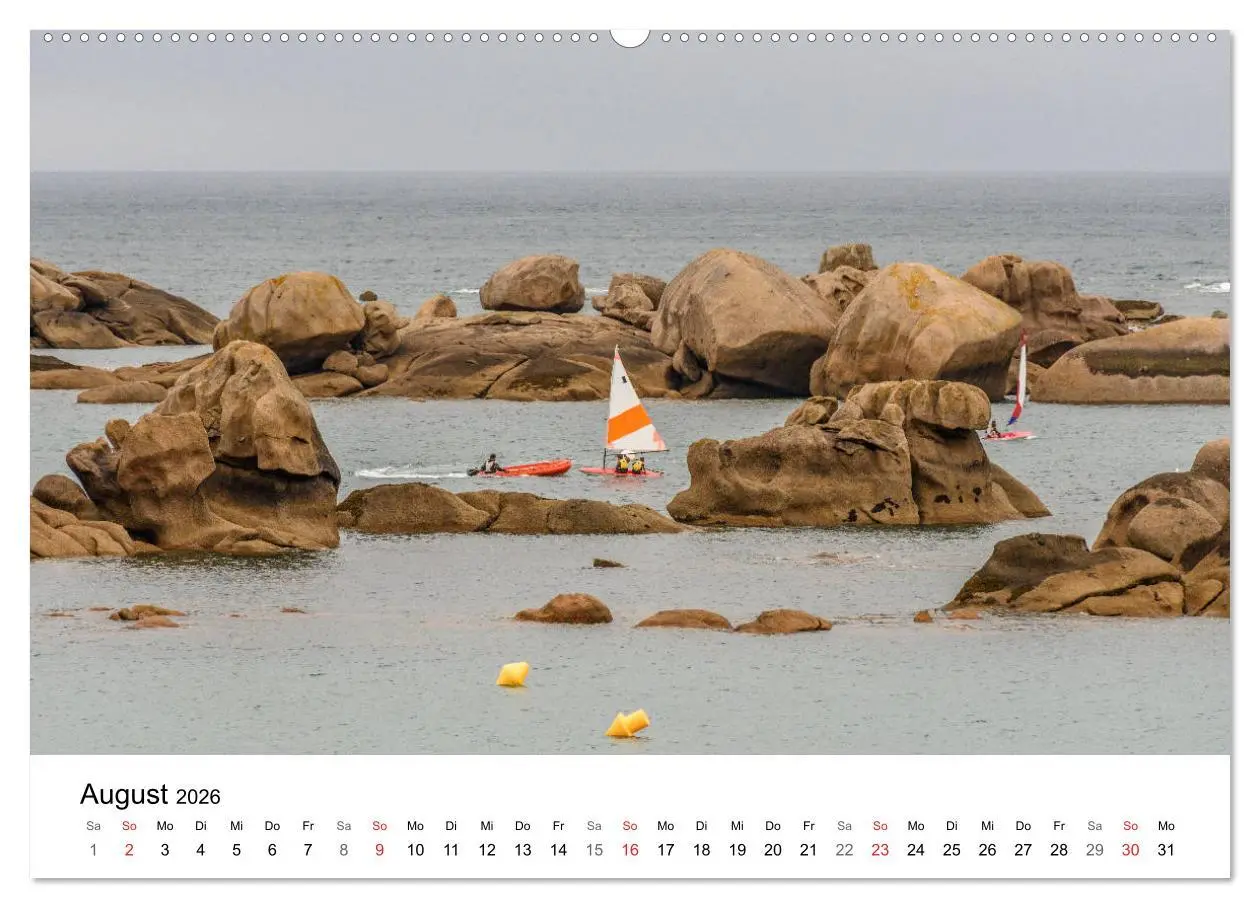 Bild: 9783457885772 | Küsten der Normandie und der Bretagne (Wandkalender 2026 DIN A2...