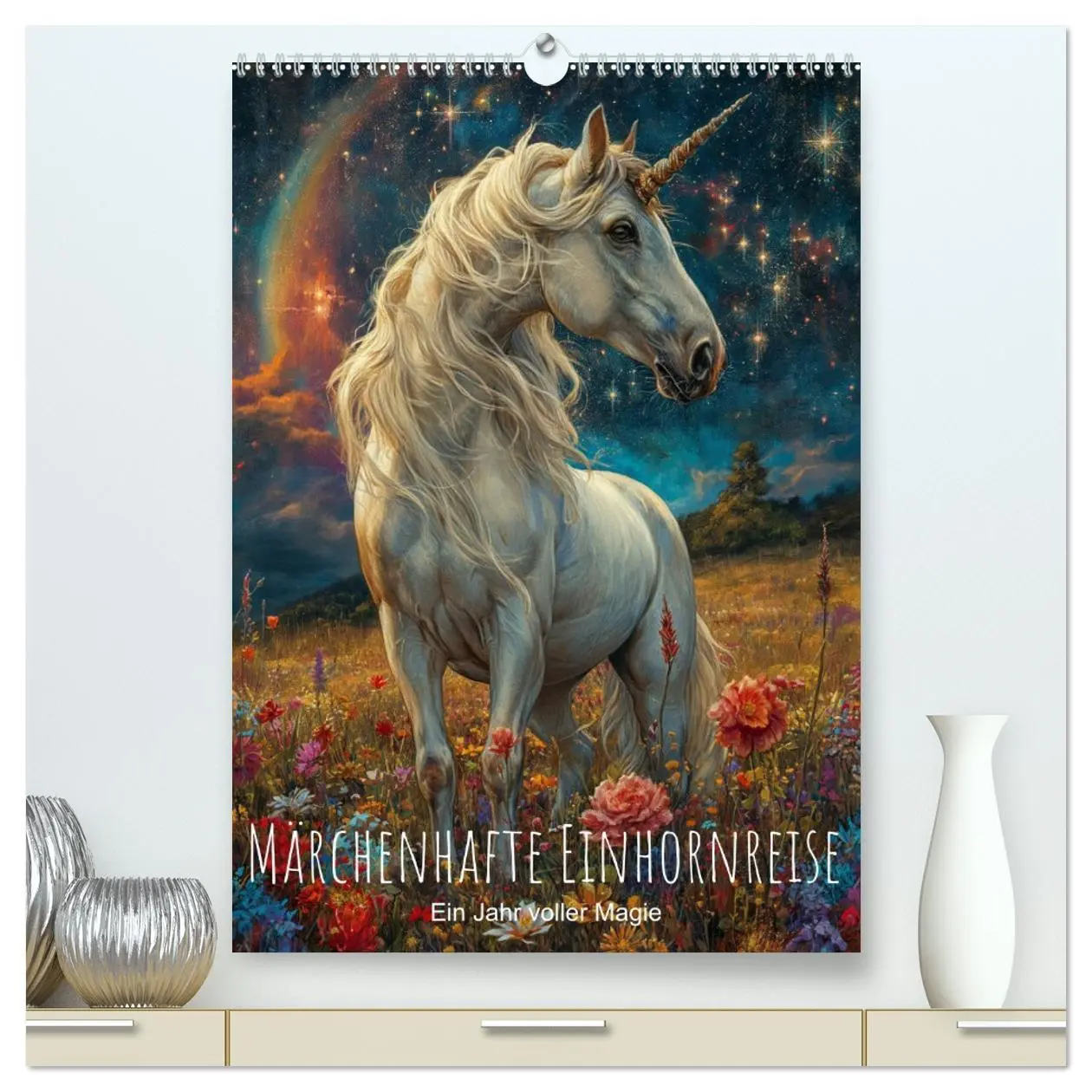 Cover: 9783516285772 | Märchenhafte Einhornreise - Ein Jahr voller Magie (hochwertiger...