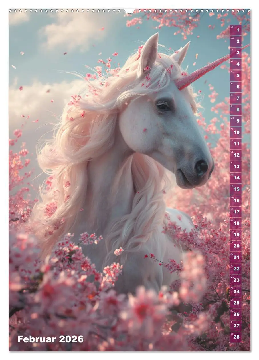 Bild: 9783516285772 | Märchenhafte Einhornreise - Ein Jahr voller Magie (hochwertiger...