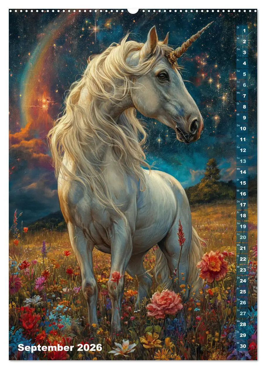 Bild: 9783516285772 | Märchenhafte Einhornreise - Ein Jahr voller Magie (hochwertiger...
