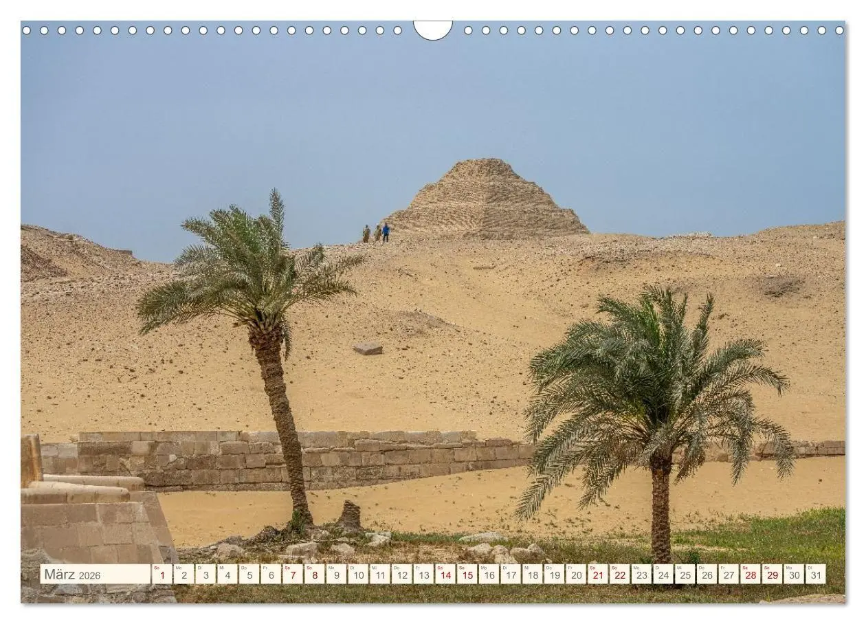 Bild: 9783516665772 | Pharaonisches Ägypten (Wandkalender 2026 DIN A3 quer), CALVENDO...