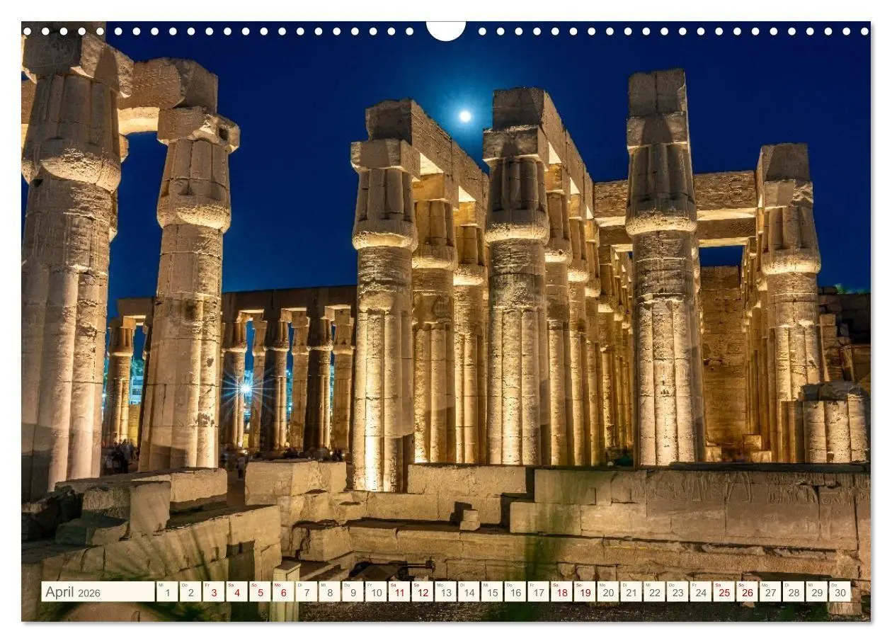 Bild: 9783516665772 | Pharaonisches Ägypten (Wandkalender 2026 DIN A3 quer), CALVENDO...