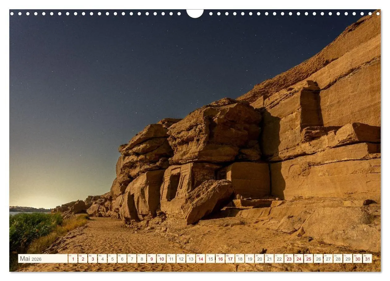 Bild: 9783516665772 | Pharaonisches Ägypten (Wandkalender 2026 DIN A3 quer), CALVENDO...