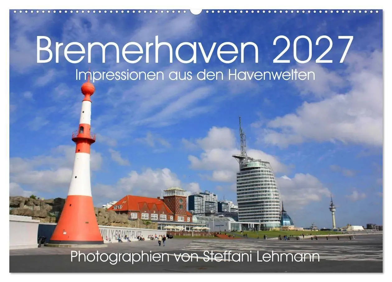Cover: 9783569755772 | Bremerhaven 2027. Impressionen aus den Havenwelten (Wandkalender...