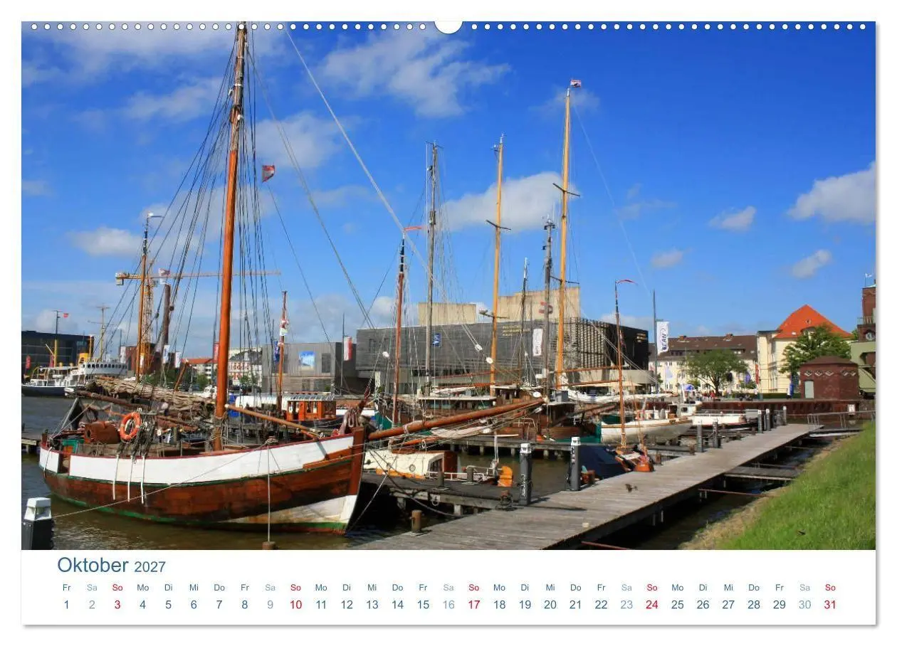 Bild: 9783569755772 | Bremerhaven 2027. Impressionen aus den Havenwelten (Wandkalender...