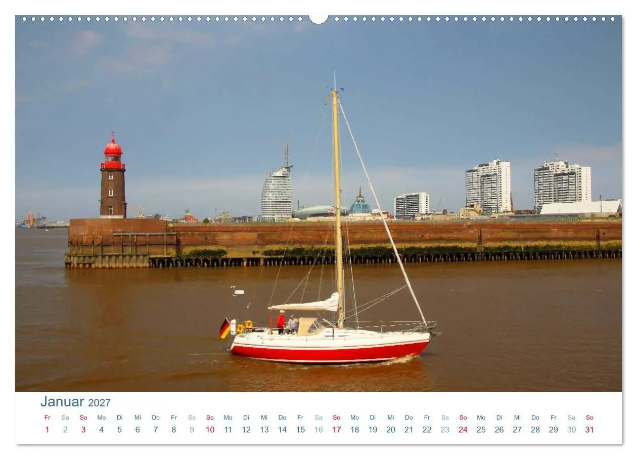 Bild: 9783569755772 | Bremerhaven 2027. Impressionen aus den Havenwelten (Wandkalender...