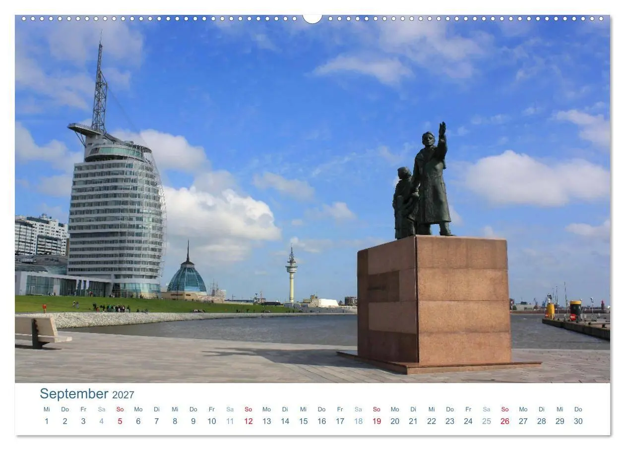 Bild: 9783569755772 | Bremerhaven 2027. Impressionen aus den Havenwelten (Wandkalender...