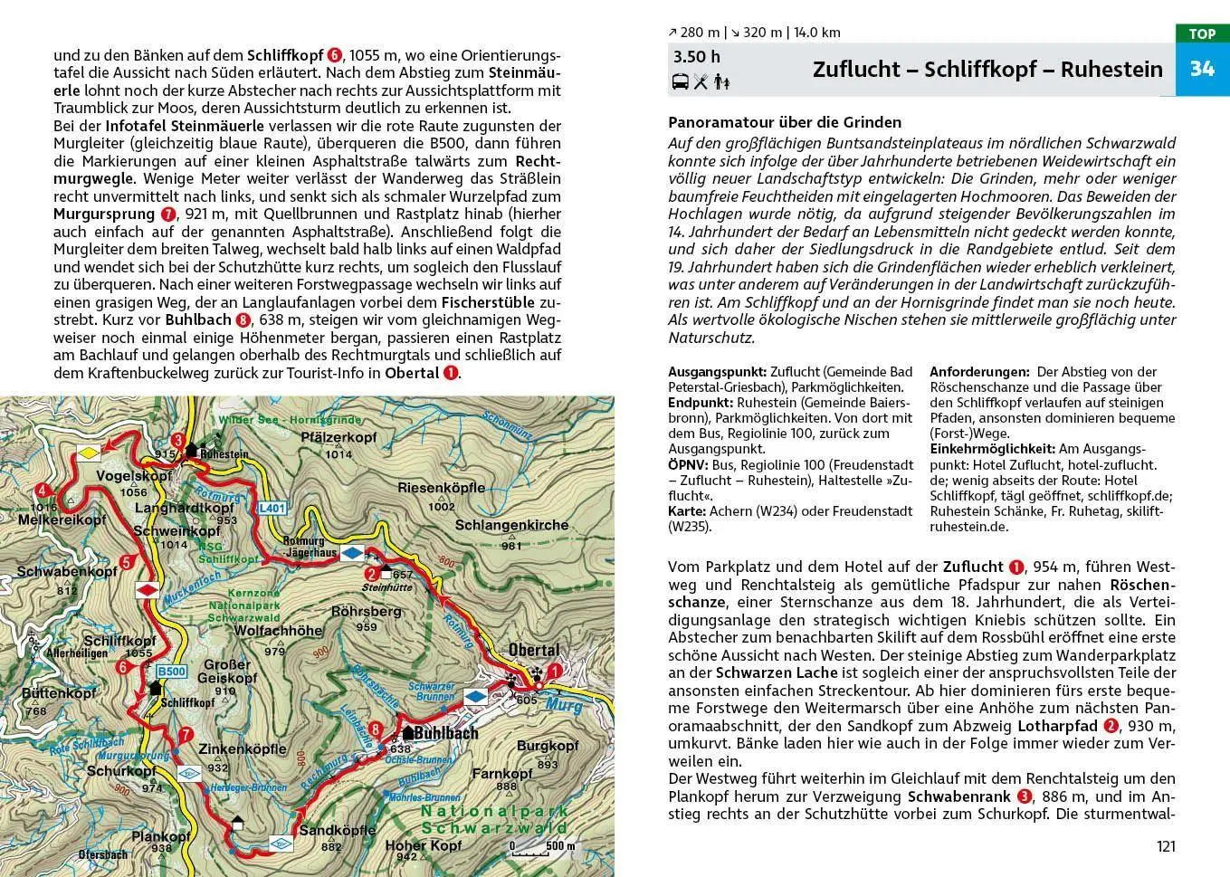 Bild: 9783763315772 | ROTHER Wanderführer Schwarzwald. Die Mitte und der Norden. 60...