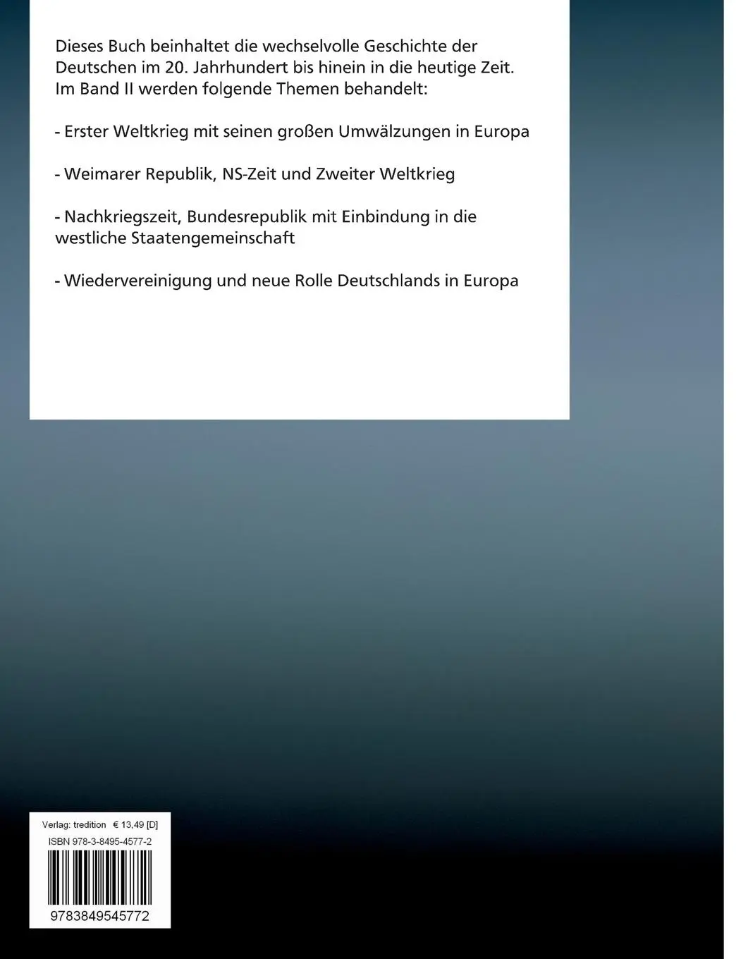 Rückseite: 9783849545772 | Der Weg der Deutschen | Franz Lechermann | Taschenbuch | 336 S. | 2013