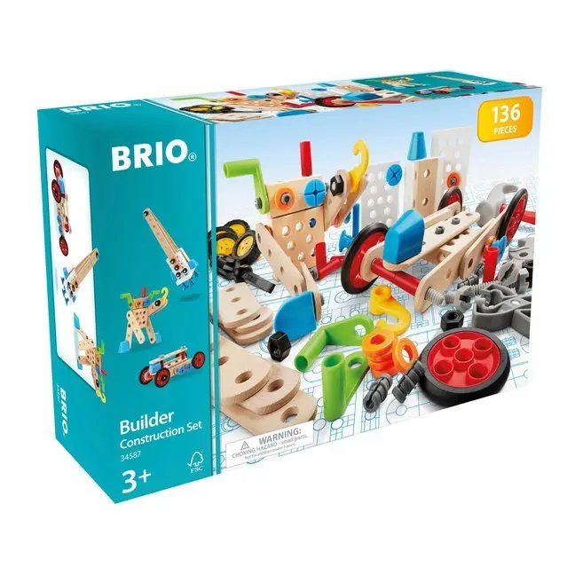Cover: 7312350345872 | BRIO Builder 34587 Box 136 tlg. - Das kreative...