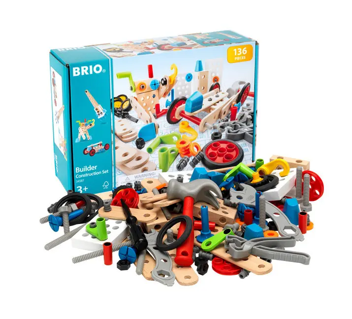 Bild: 7312350345872 | BRIO Builder 34587 Box 136 tlg. - Das kreative...