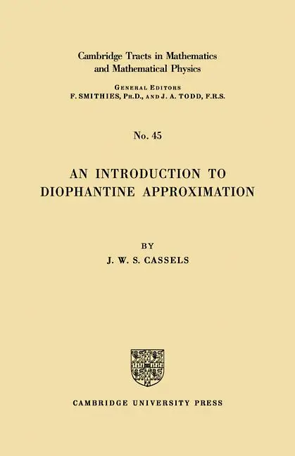 Cover: 9780521045872 | Diophant Approx | J. W. S. Cassels | Taschenbuch | Englisch | 2008