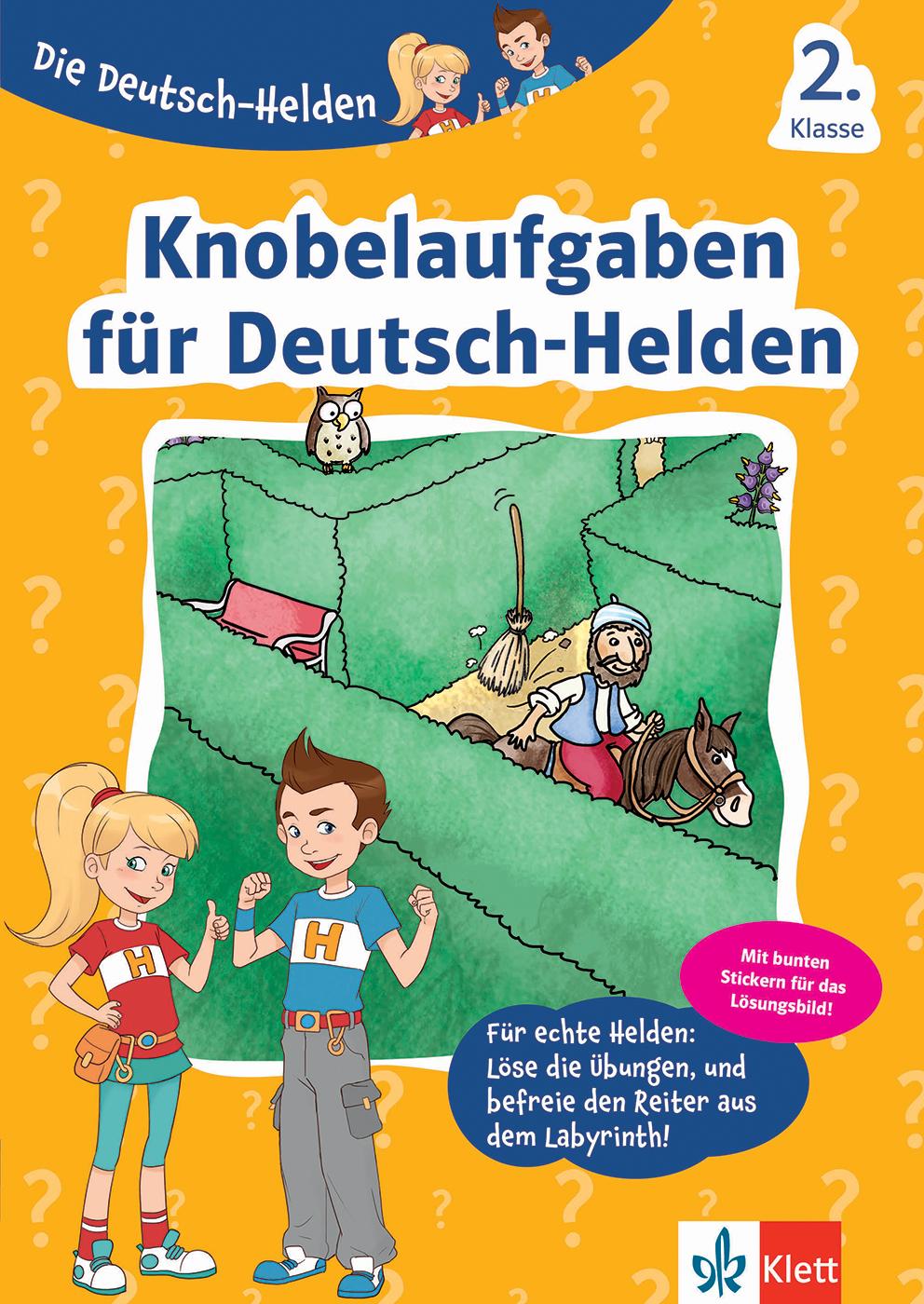 Cover: 9783129495872 | Die Deutsch-Helden Knobelaufgaben für Deutsch-Helden 2. Klasse | 64 S.