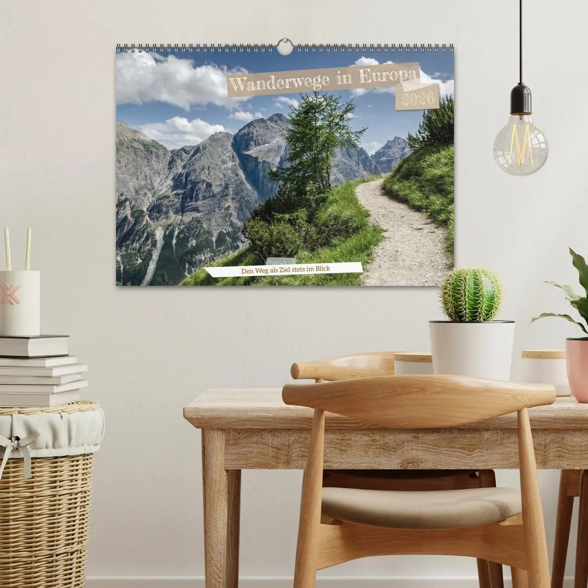 Bild: 9783457565872 | Wanderwege in Europa (Wandkalender 2026 DIN A3 quer), CALVENDO...