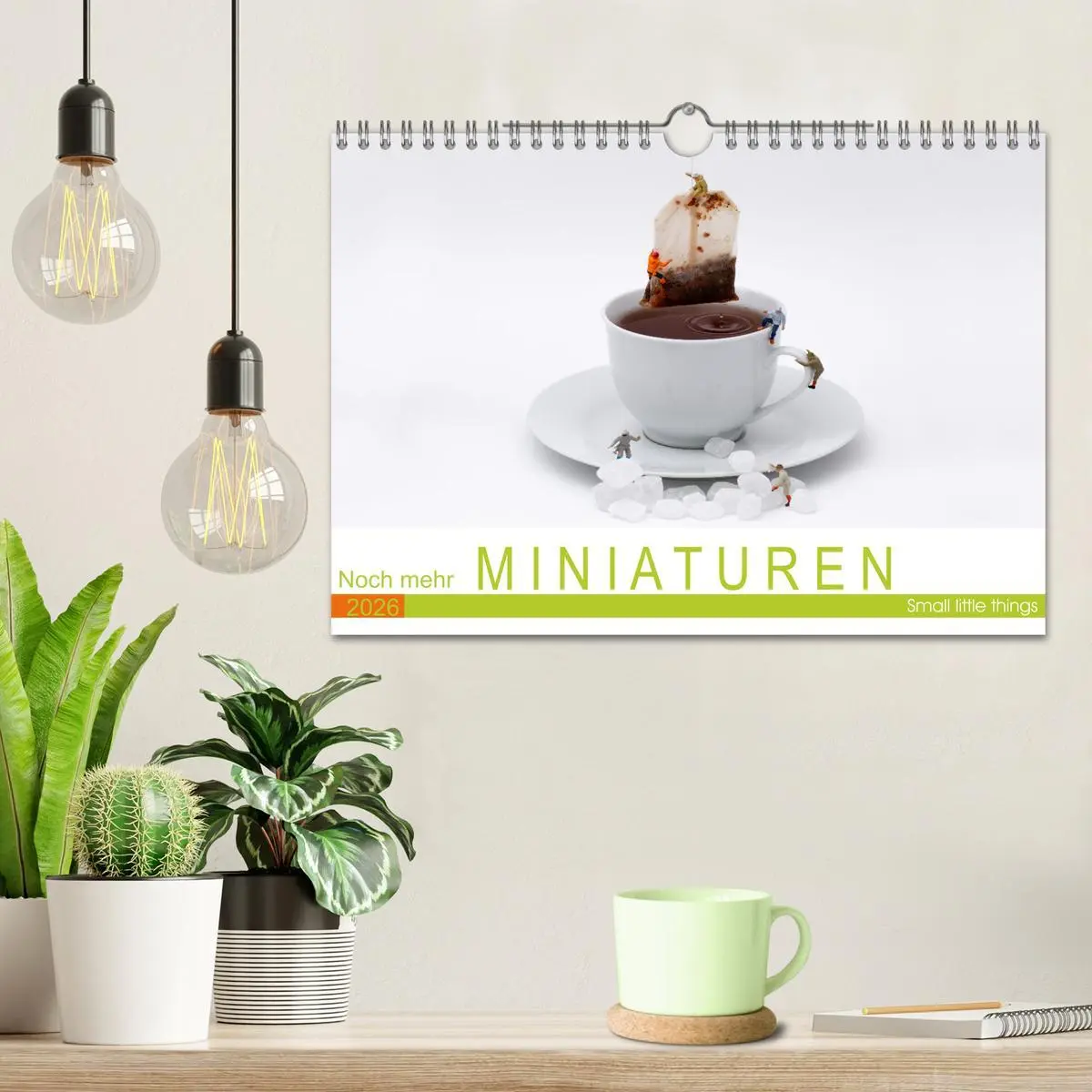 Bild: 9783457635872 | Noch mehr Miniaturen - Small little things (Wandkalender 2026 DIN...