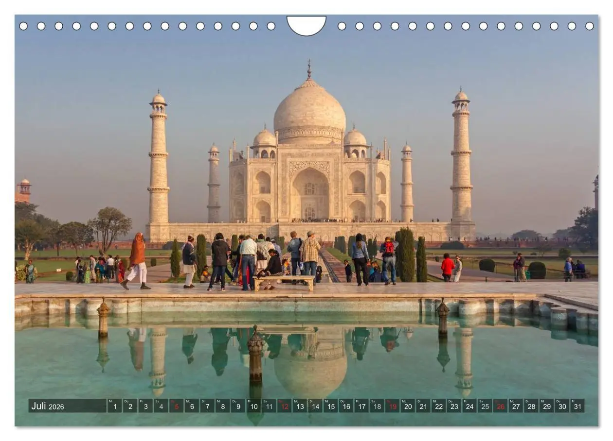 Bild: 9783457945872 | Indien, Rajasthan (Wandkalender 2026 DIN A4 quer), CALVENDO...