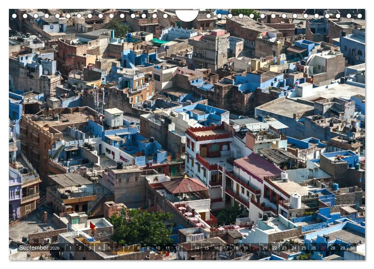 Bild: 9783457945872 | Indien, Rajasthan (Wandkalender 2026 DIN A4 quer), CALVENDO...