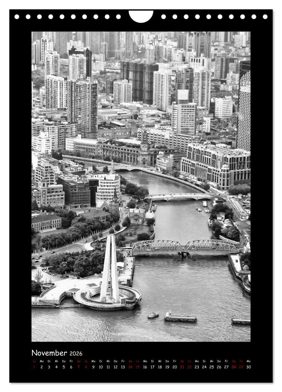 Bild: 9783516415872 | Shanghai zwischen Tradition und Business (Wandkalender 2026 DIN A4...