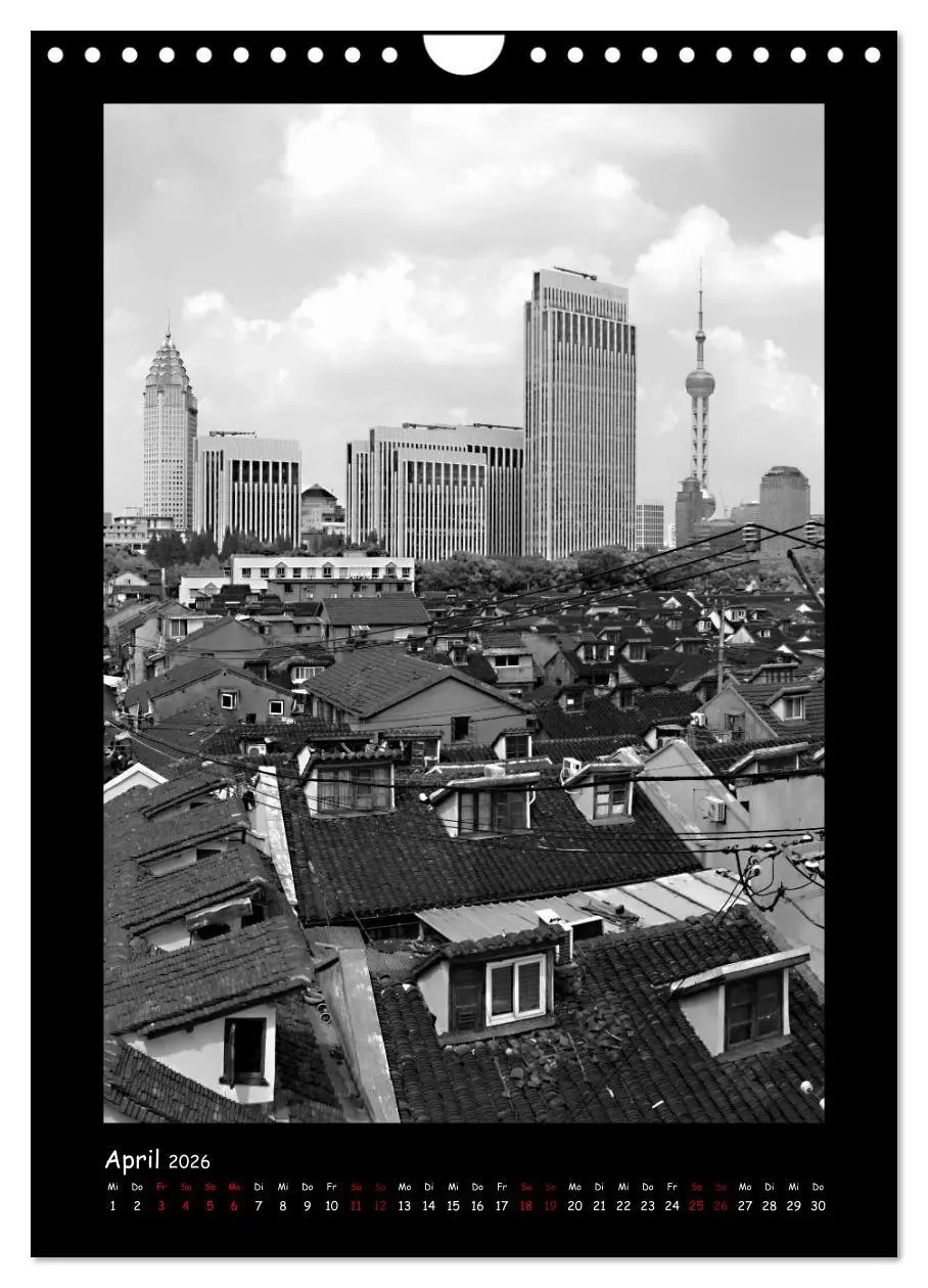 Bild: 9783516415872 | Shanghai zwischen Tradition und Business (Wandkalender 2026 DIN A4...